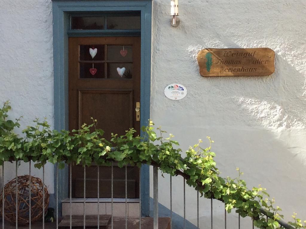 Appartamento Winzerhaeuschen, Weingut Th. Mueller Reil Esterno foto